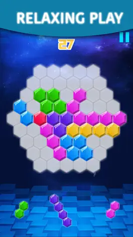 Game screenshot Hexagon Block - Tetra Puzzle Game Free hack