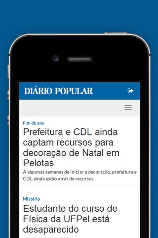 Diário Popular Notícias screenshot 2