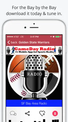 Game screenshot SF Bay Area GameDay Live Sports Radio – All Teams Edition apk