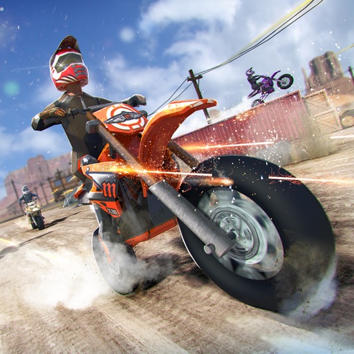 3D Dirt Bike – Ultimate Robber Cars vs Motorcycles Game Kids Free Icon