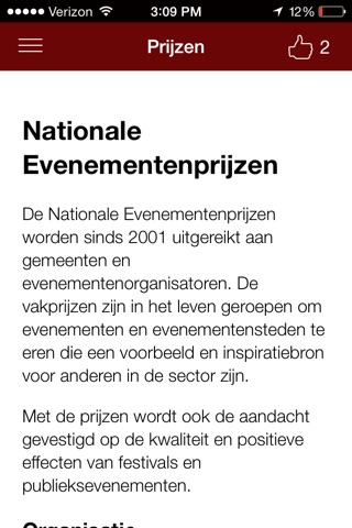 Nationaal Congres Evenementen screenshot 2