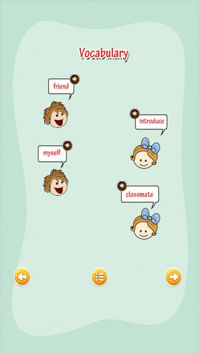English conversation preschool learning for kids 3 1.3 IOS -