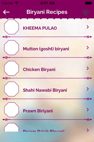 Biryani Recipes - Non Veg Meat & Chicken Food 2017 screenshot 2