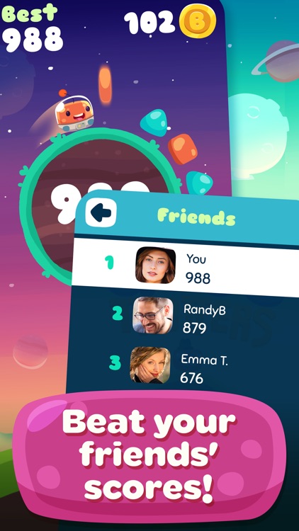 Glob Trotters - Endless Arcade Blobber screenshot-3