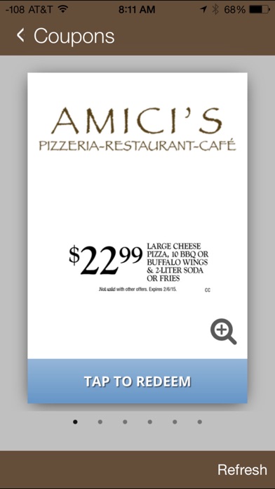 How to cancel & delete Amici's Pizzeria Restaurant from iphone & ipad 3