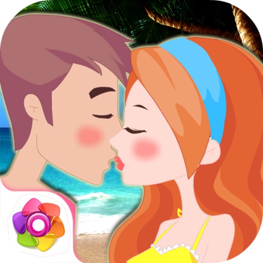 Summer Beach Kissing - Girls Sweet Lover/Secret Kiss Master