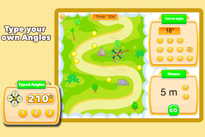 Drone Angles - Learning and Teaching App for Kids