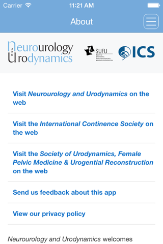 Neurourology and Urodynamics screenshot 4