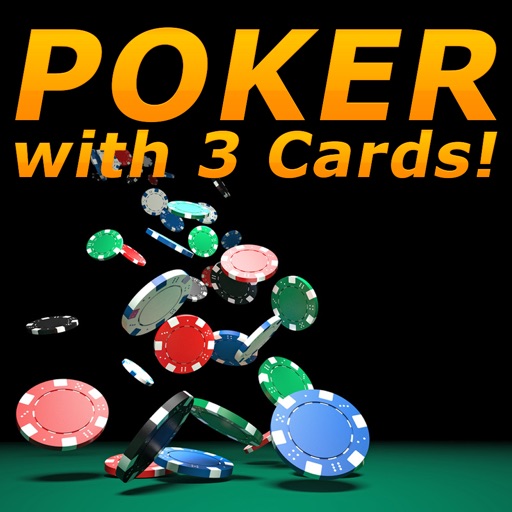 Poker with 3 Cards Icon