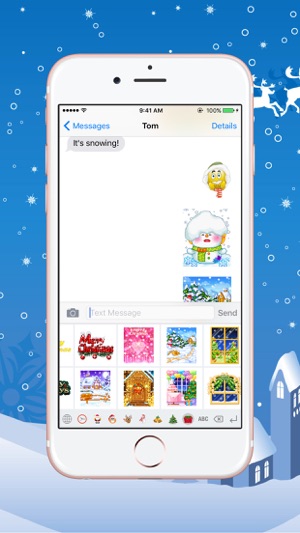 Christmas Gif Keyboard Pro - Fully Animated Emoji for Christ(圖4)-速報App