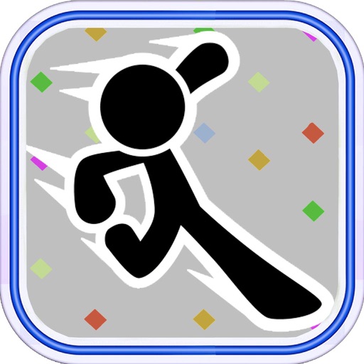 Stickman Adventure Run iOS App