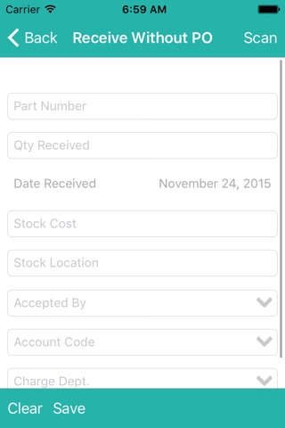 EPAC Mobile Inventory screenshot 2