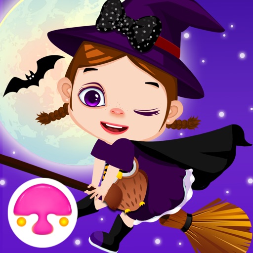 Little Witch Spring Party Icon