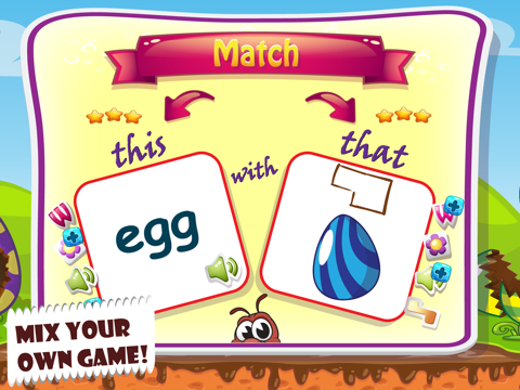 Easter Word Match and Coloring screenshot 4
