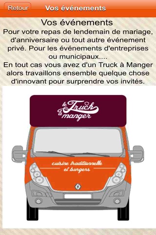 Le Truck à manger screenshot 3