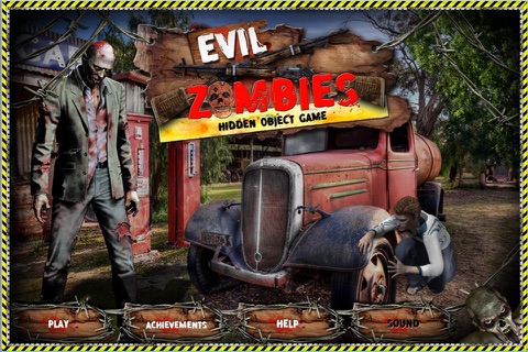 Evil Zombies Hidden Object screenshot 3