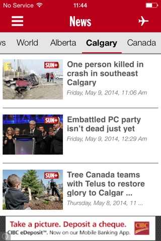 Calgary SUN+ screenshot 3