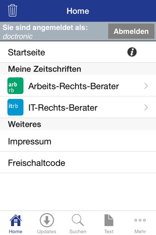 Zeitschriften screenshot 2