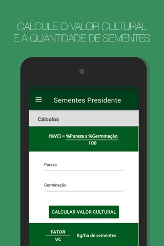 Sementes Presidente screenshot 2