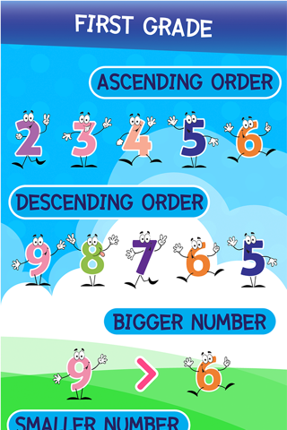 1st Grade Kangaroo Math Curriculum Numbers Games For Kids screenshot 2