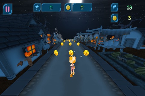 Halloween Night run screenshot 2