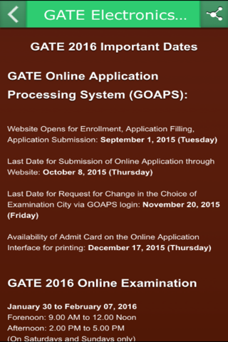 GATE Electronics Communication screenshot 3