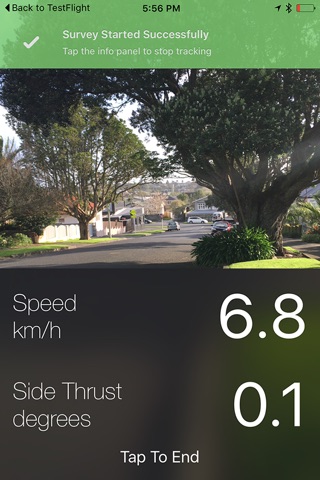 Safe Curve Speed: Digital Road Curve Surveying - TDG Ltd. screenshot 2