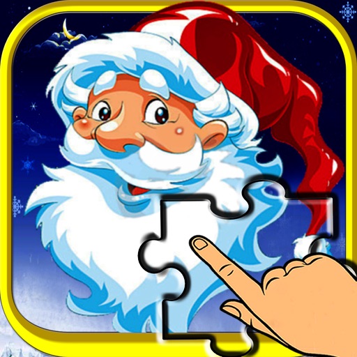 Christmas Slide me Puzzle - Santa Claus, Snowman, and Reindeer Jigsaw Puzzles for Boys,Girls & Toddlers iOS App