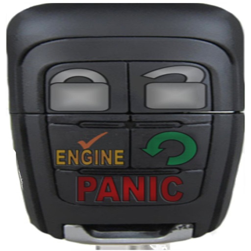 Car Key Remote Plus Icon