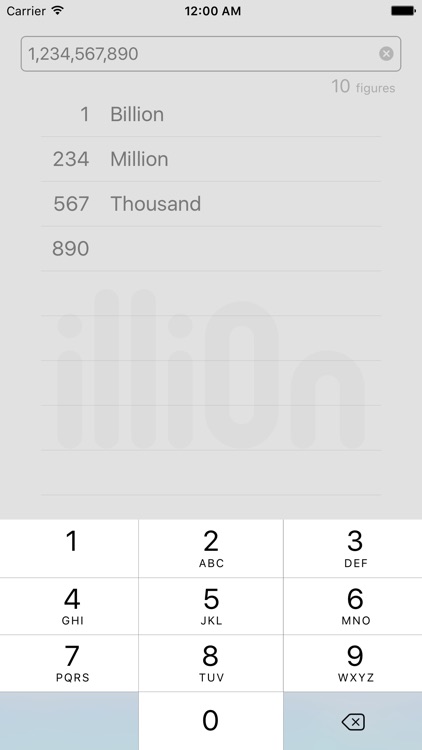illion: Pronounce Large Numbers