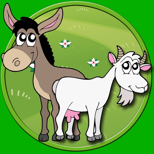 kids farm animals lovers - no ads icon