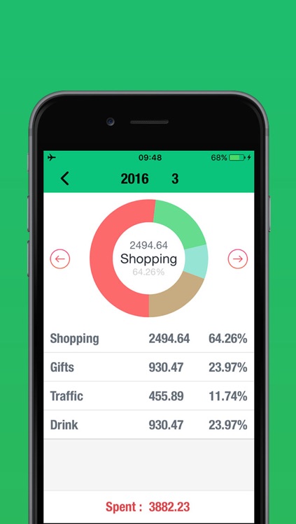 My Weekly Budget Tracker MWBT - Home Budget Expense Planner with Sync, Daily & Monthly Spending Tracker screenshot-3