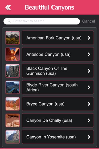 Beautiful Canyons of The World screenshot 3