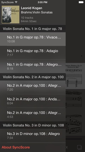 Brahms Violin Sonatas(圖3)-速報App