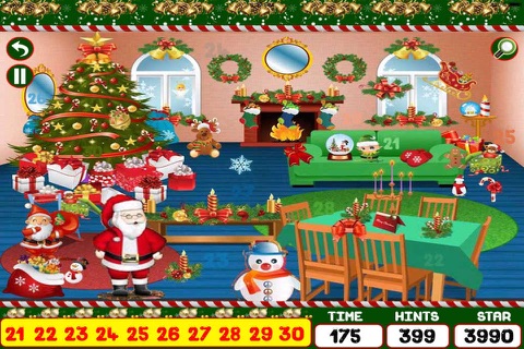 Christmas Hidden Objects 4 in 1 screenshot 2