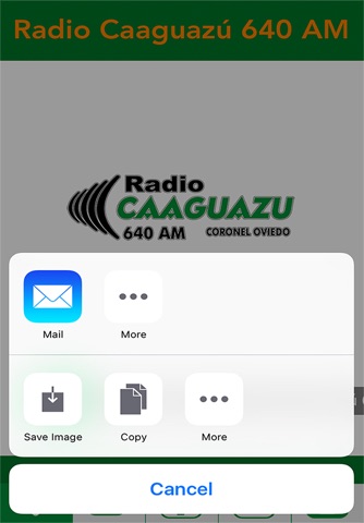 Radio Caaguazú 640 AM screenshot 2