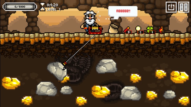 Gold Miner 8bit - Gold miner Deluxe Free(圖2)-速報App