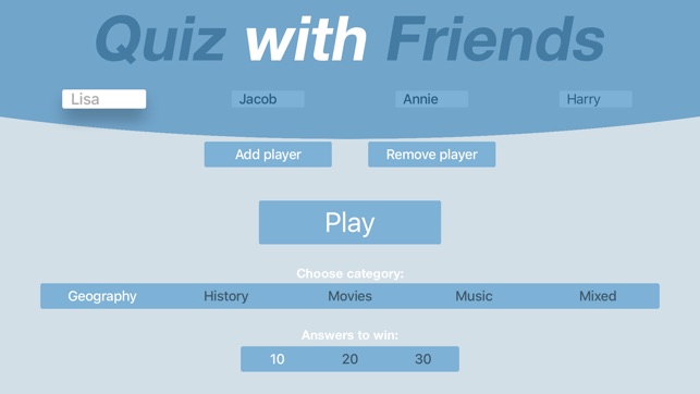 Quiz With Friends - Trivia Game for 1 to 4 players(圖3)-速報App