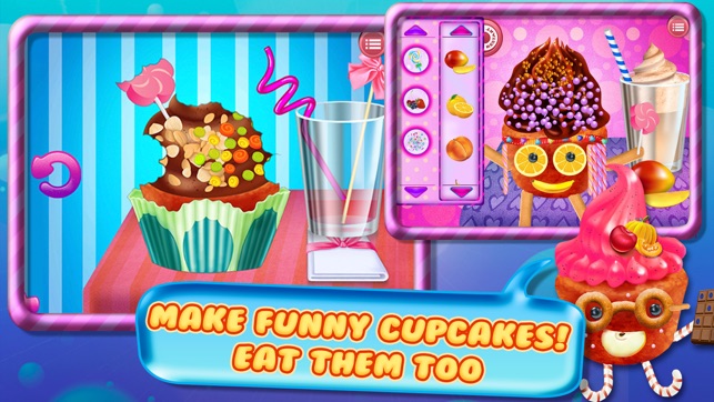 Cupcake Crazy Chef - Make & Decorate Your Own Muffin Cake(圖5)-速報App