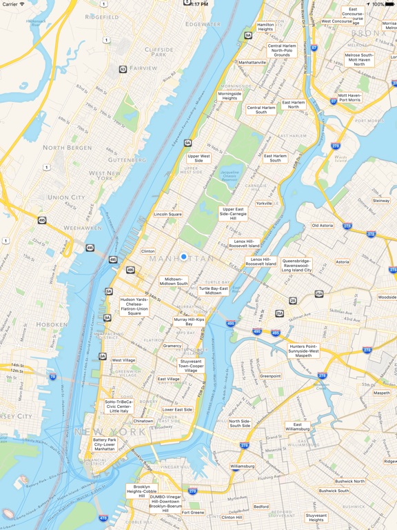 NYC Tourist Map - Travel Map for New York City - AppRecs