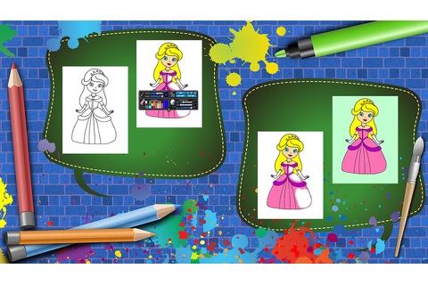 Coloring Book Princess screenshot 4