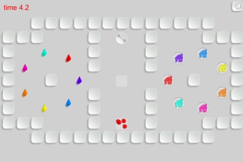 Rainbow drops puzzle screenshot 2