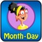 Learn English : Vocabulary : free learning Education games for kids : Days :