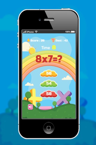 Crazy Rabbit Quick Math -Practice to add,minus,multiply for kids screenshot 3