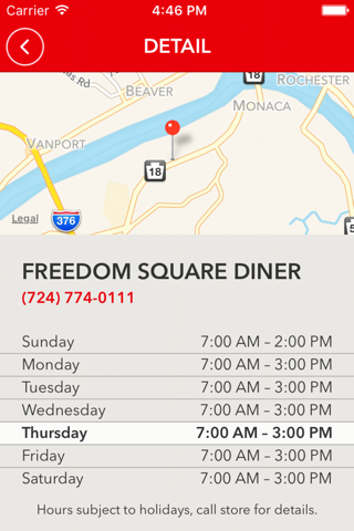 Freedom Square Diner screenshot 3