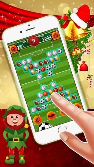 Ball Match 3 : - Awesome matching game for Christmas season (圖3)-速報App