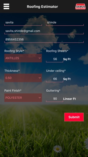 Damus Roofing Estimator(圖4)-速報App