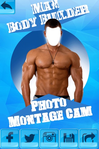 Man Body.Builder Photo Montage Cam – Put Your Head In Hole To Get Instant Six Pack Abs & Muscles screenshot 4