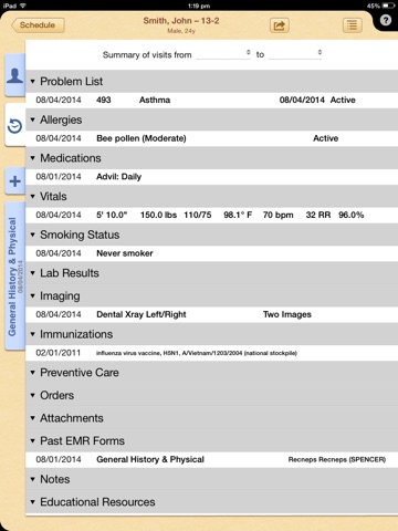 MacPractice iEHR 5.9 screenshot 3
