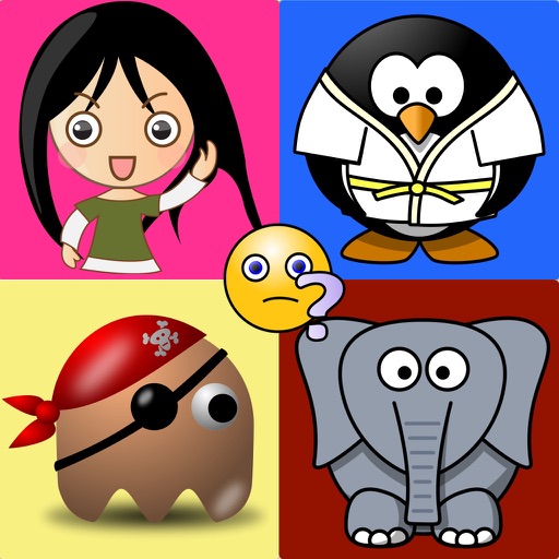 4 Pics Puzzle - amazing Emoji Trivia Word Challenge Game icon